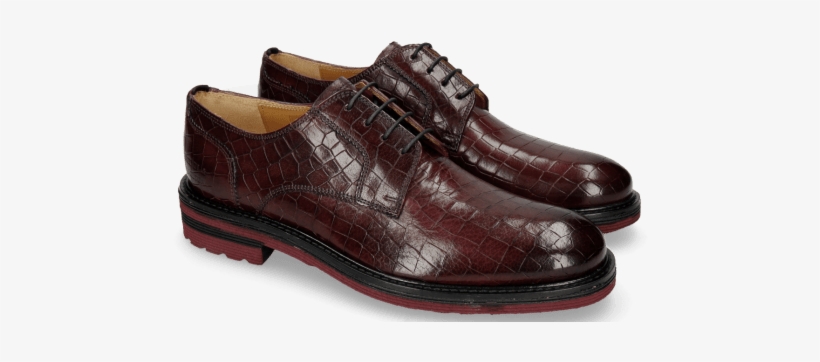 Derby Shoes Trevor 7 Crock Burgundy Alcohol - Shoe, transparent png download