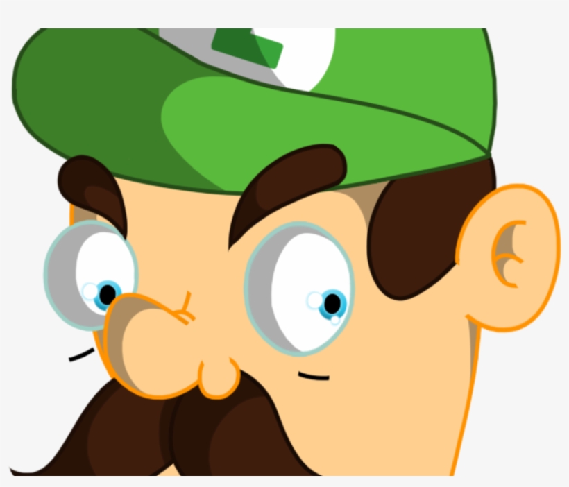 Luigi Death Stare Png, transparent png download