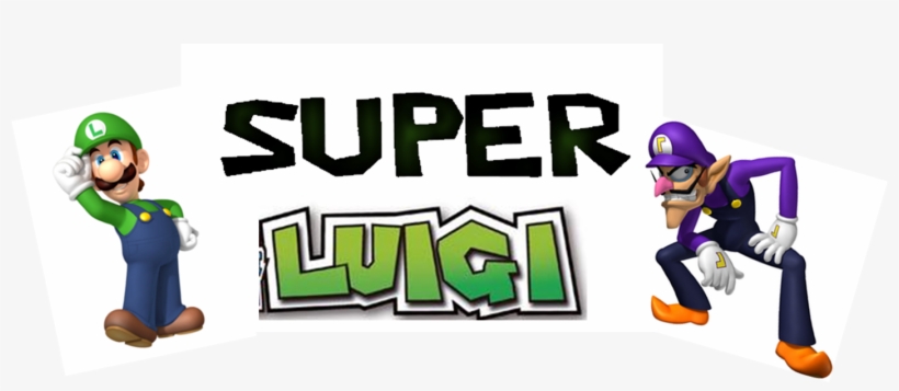 Luigi Logo Download - Super Mario And Luigi Custom T Shirt Party Favor Birthday, transparent png download