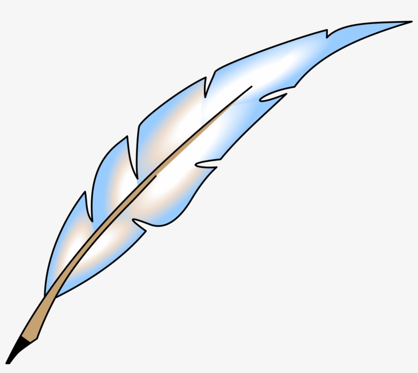 Open - Feather Clip Art Transparent Background, transparent png download