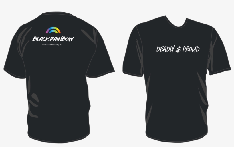 The Black Rainbow T-shirts Only $40 - Black Polo Shirt Template Psd, transparent png download