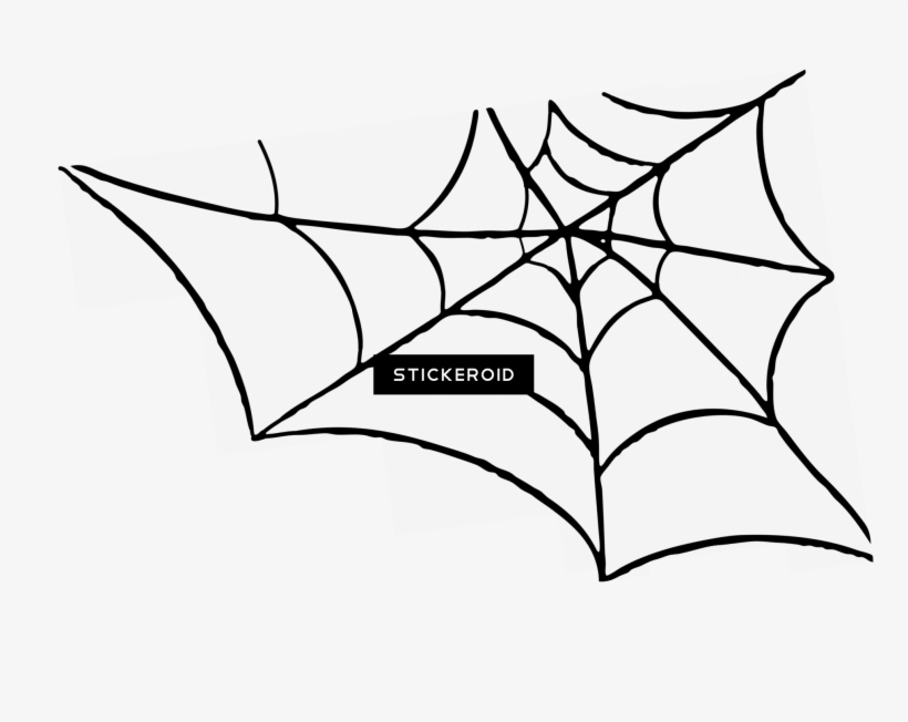Spider Web - I'm Fine, T-shirt - Halloween, Fancy Dress, Costume,, transparent png download