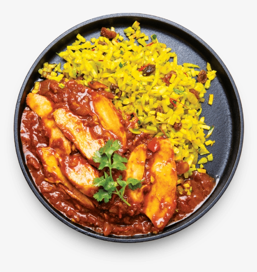 Butter Chicken On Broccoli Rice - Whole30, transparent png download
