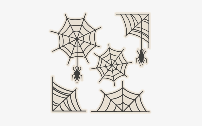 Spiderweb Set Svg Scrapbook Title Svg Cutting Files - Halloween Lift-the-flap Shadow Book By Roger Priddy, transparent png download