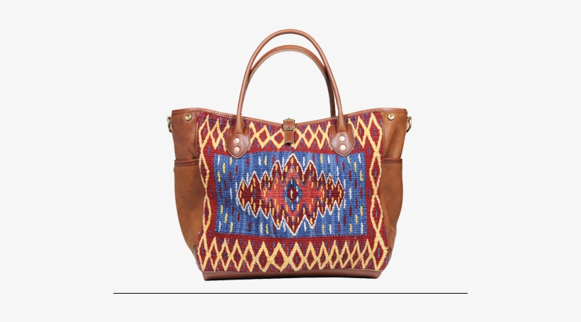 8157 Blanket Tote W Strap Saltillo Diamond, transparent png download