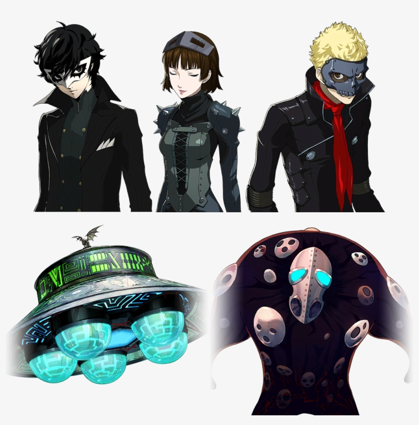 14 Oct - Persona 5 Chain Chronicle, transparent png download