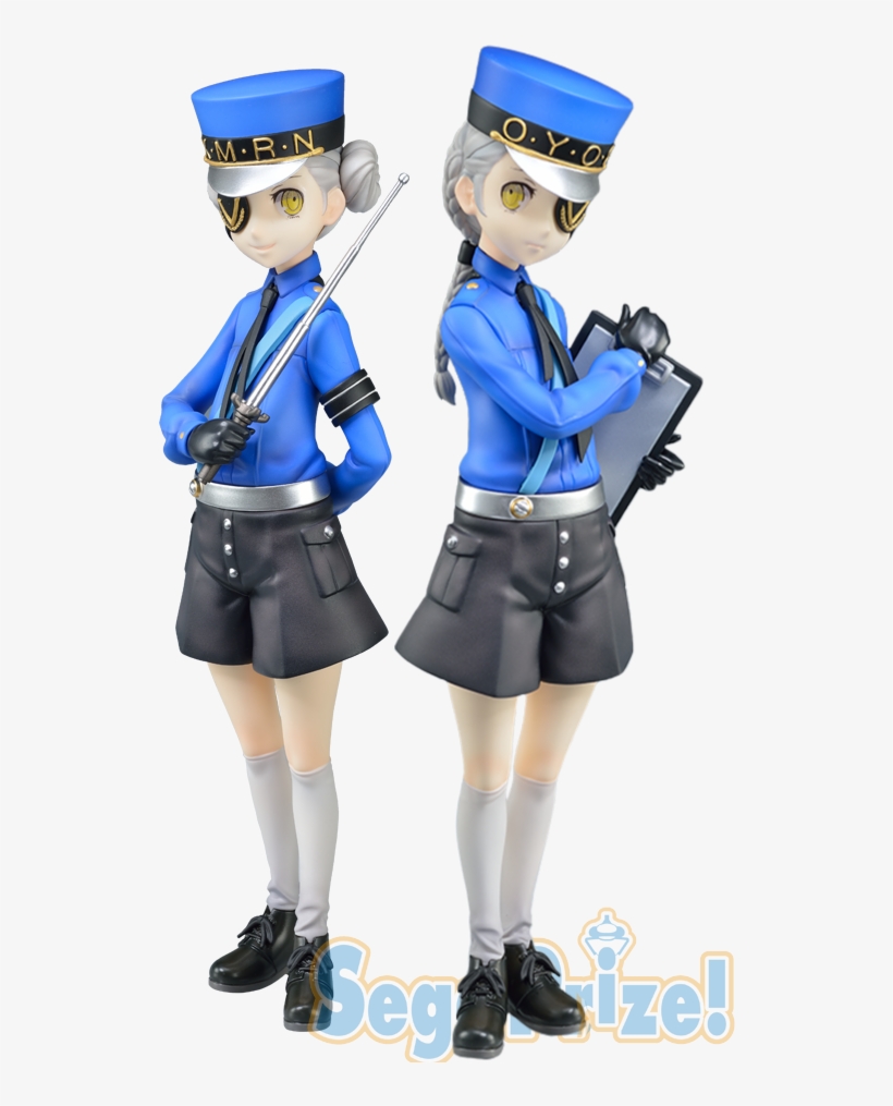 Persona 5 Justine & Caroline Sega Prize Figurines - Justine Persona 5 Figure, transparent png download