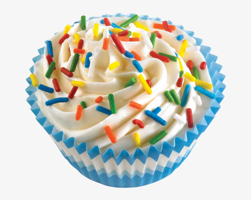 Sprinkle Ice Cream Cupcake - Ice Cream Cupcakes, transparent png download