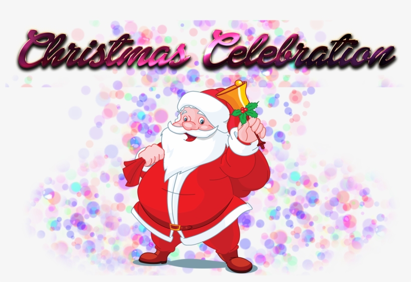 Christmas Celebration Png Photo Background - Santa Claus With Bag Of Gifts Tote Bag, transparent png download