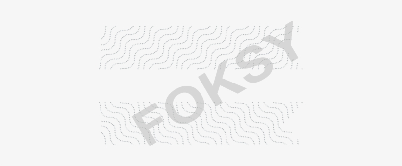 Wavy Line Cheer Bow Hot-fix Rhinestone Transfer, transparent png download