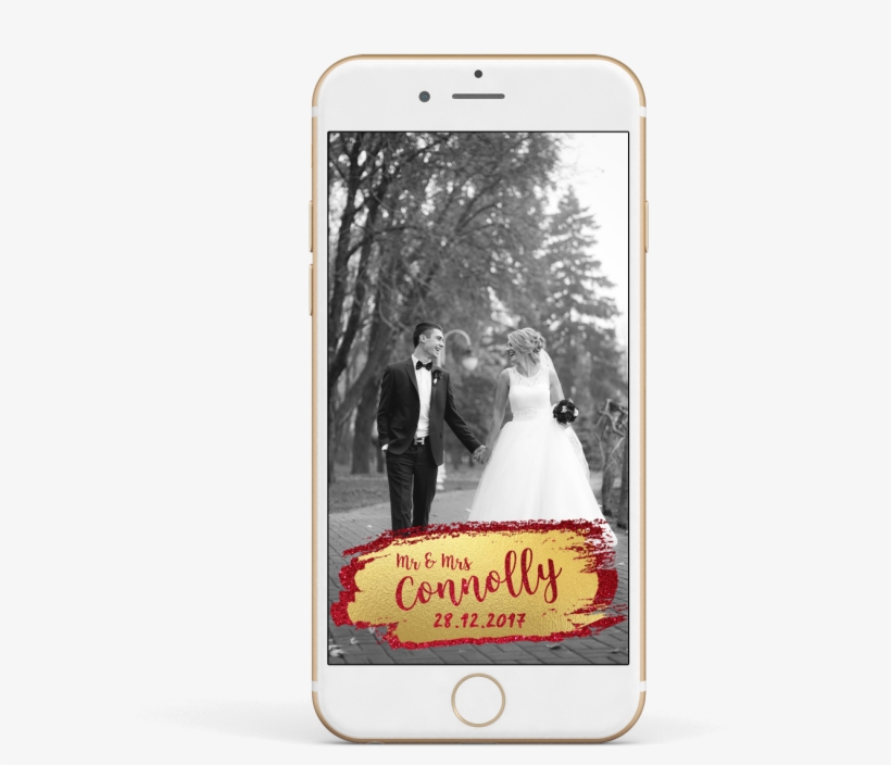 Gold & Red Glitter Banner, transparent png download