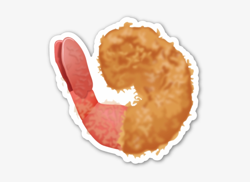 Fried Shrimp - Emojis Png De Comida, transparent png download