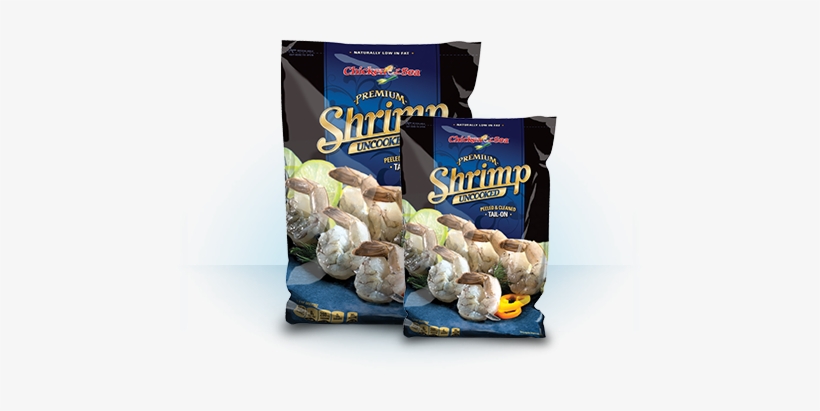 Raw Peeled & Deveined Tail-on Shrimp - Frozen Shrimp Pack, transparent png download