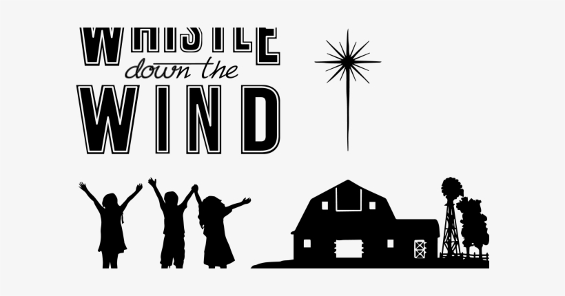 03 Whistle Down The Wind Black - Whistle Down The Wind Musical Logo, transparent png download