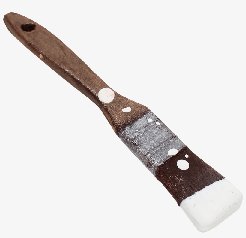 Chocolate Paintbrush - Paintbrush, transparent png download