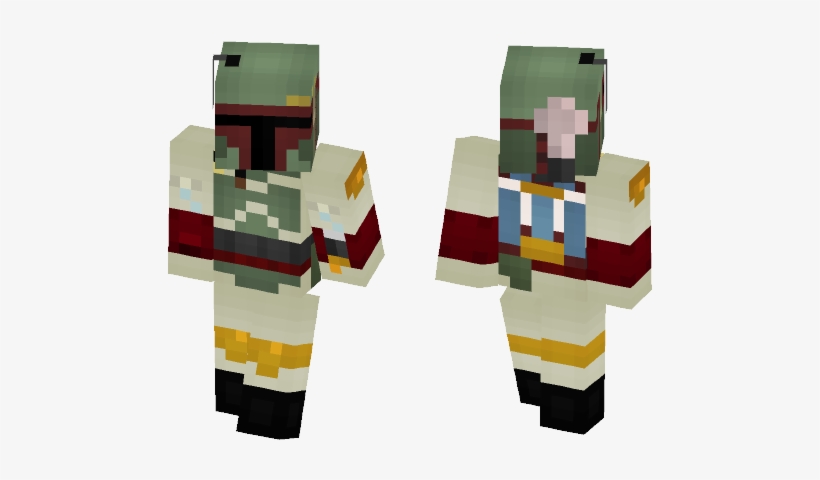 Boba Fett - Minecraft, transparent png download