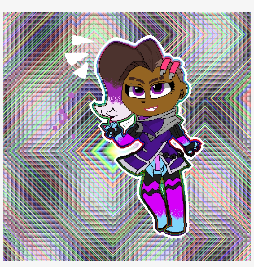 Sombra From Overwach - Sombra, transparent png download