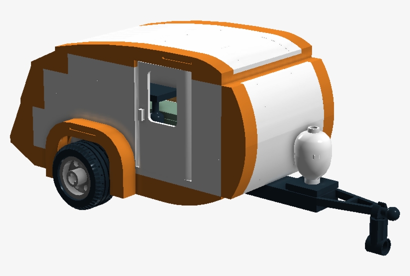 Classic Teardrop Trailer - Lego Teardrop Trailer, transparent png download