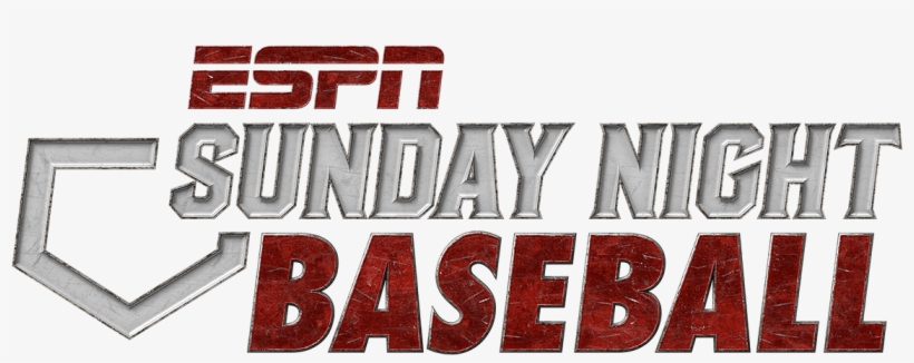 Thank You - Espn Sunday Night Baseball Logo, transparent png download
