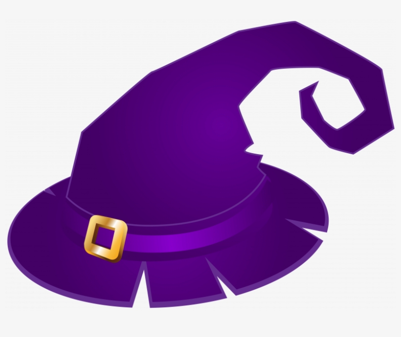Purple Witch Hat Transparent Background, transparent png download