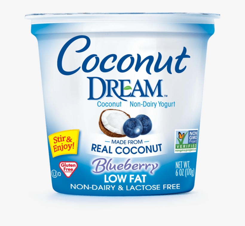 Coconut Non-dairy Yogurt, Blueberry - Dream Yogurt, transparent png download
