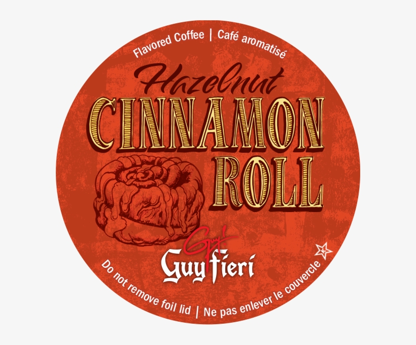 Guy Fieri, Hazelnut Cinnamon Roll, - Guy Fieri Bananas Foster Single Serve Coffee K-cups, transparent png download
