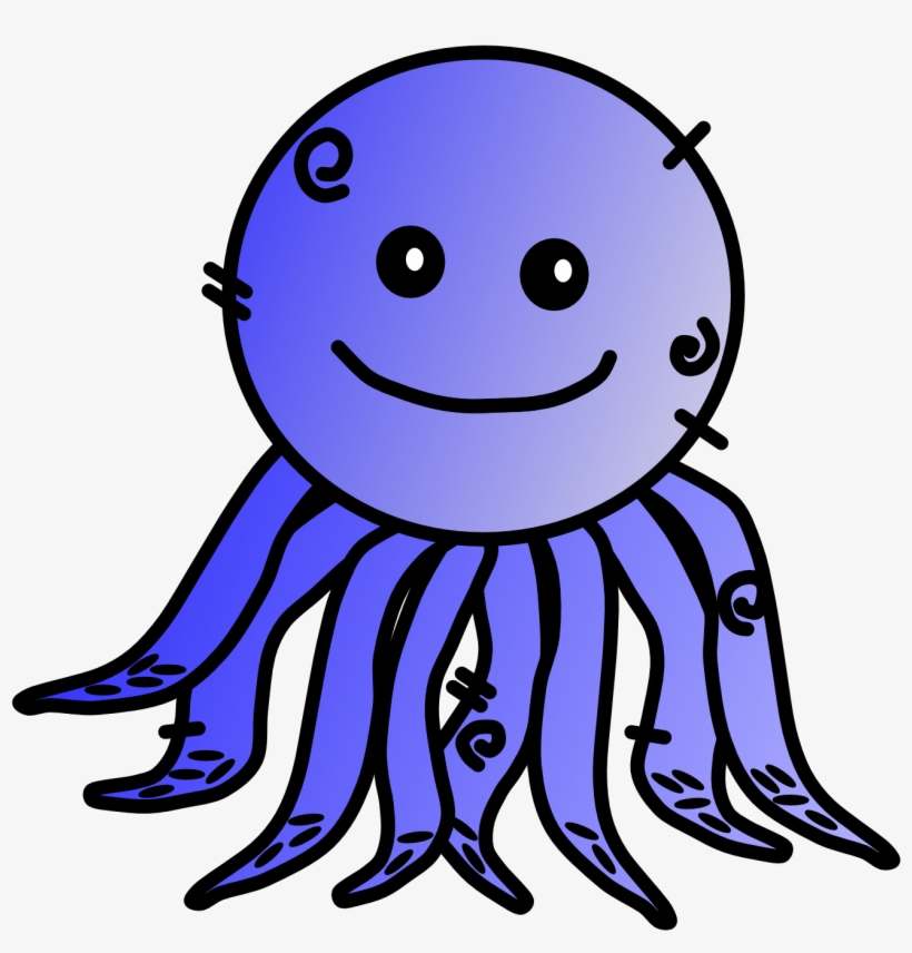 Octopus Unit - Cartoon, transparent png download