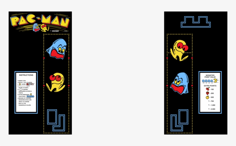 0 1501350211880 Pacman Udb - Bezel Pac Man, transparent png download