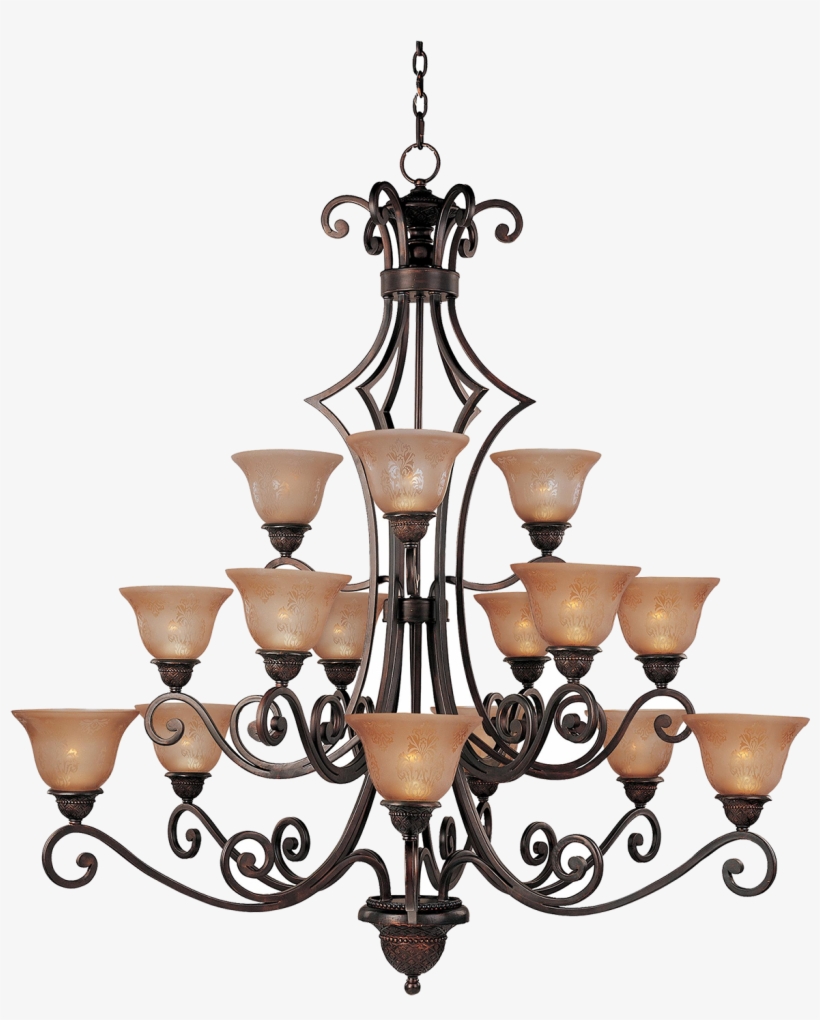 Bronze Chandelier - 6126 9 44, transparent png download
