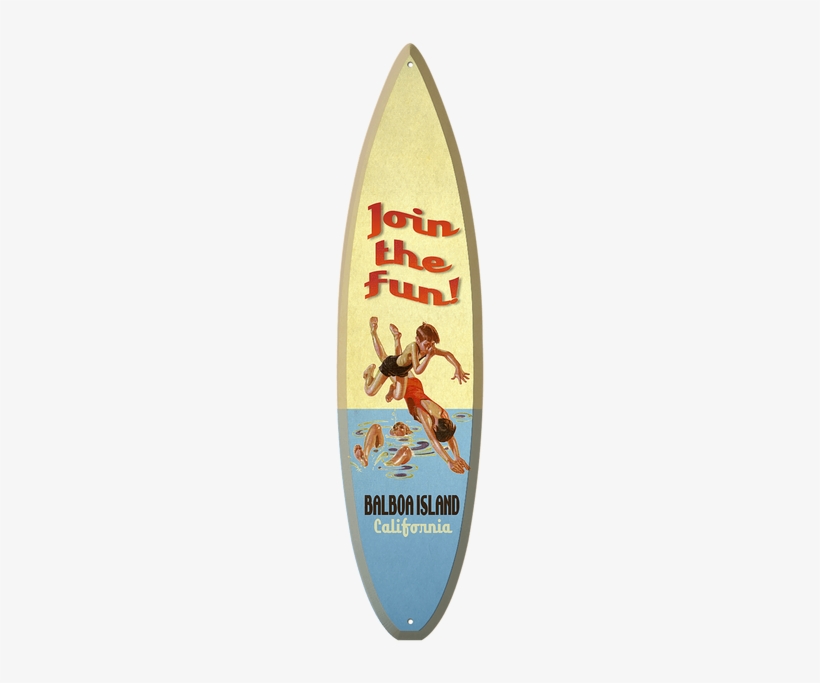 View Zoom Join In The Fun - Surfboard, transparent png download