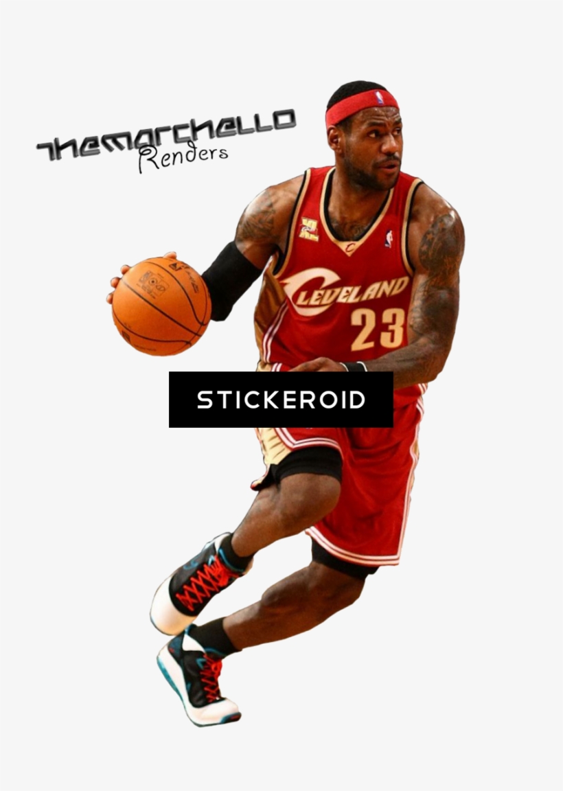 Lebron James - Lebron James Cleveland Cavaliers Basketball Sport 32x24, transparent png download