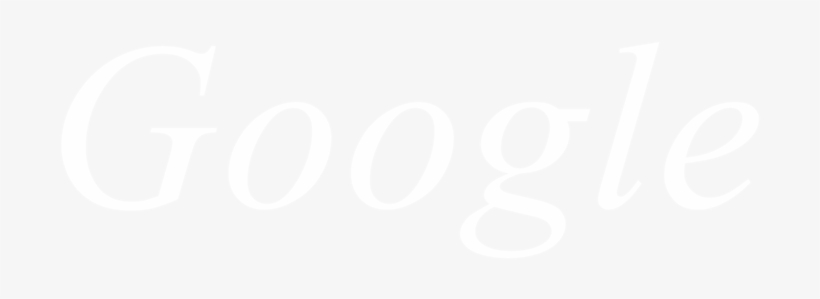 White Google Logo - Tv Logo White Png, transparent png download