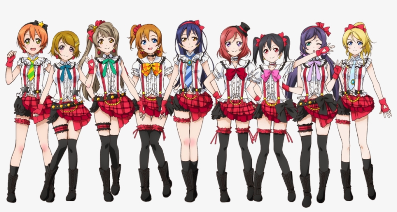 [love Live ] Idol วง Μ's ทั้ง 9 ชอบคนไหนมากที่สุด - School Idol Festival Kotori Minami Cosplay Costume, transparent png download