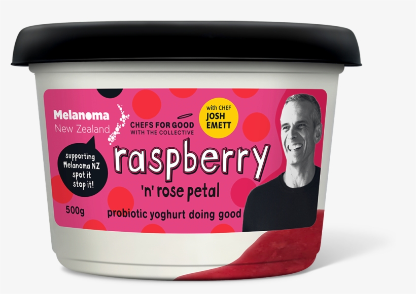 Raspberry 'n' Rose Petal - Yogurt, transparent png download