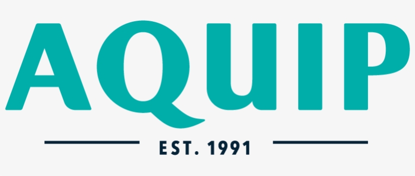 Aquip Logo Primary White 800px - Circle, transparent png download