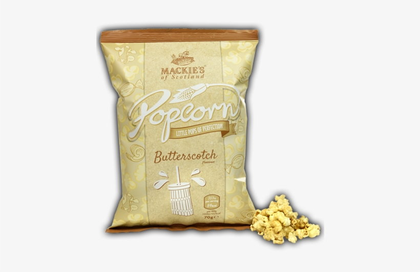 Mackies Butterscotch Popcorn - Hampden Bank, transparent png download