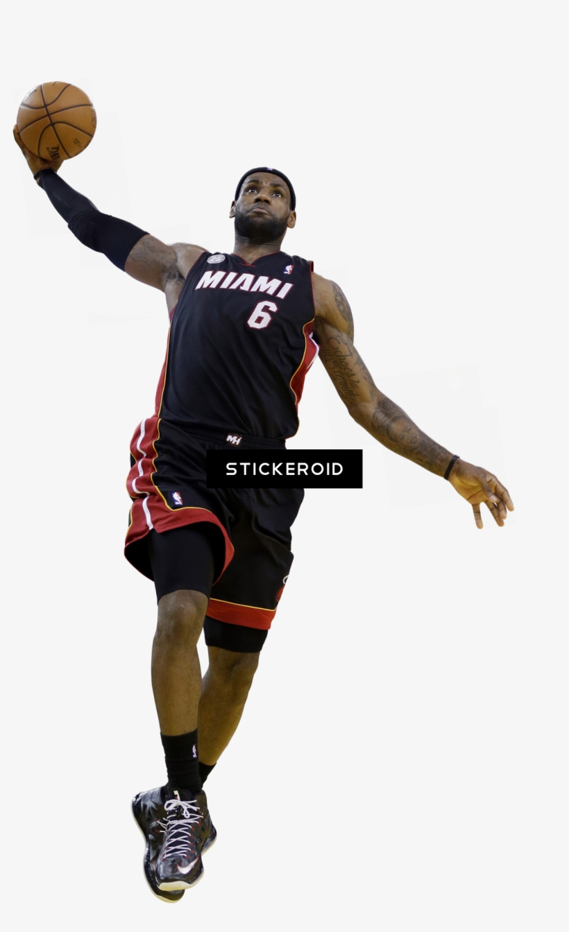 Lebron James - Lebron James Heat Png, transparent png download
