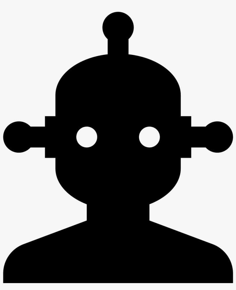 Robot 2 Icon - Rectangle, transparent png download