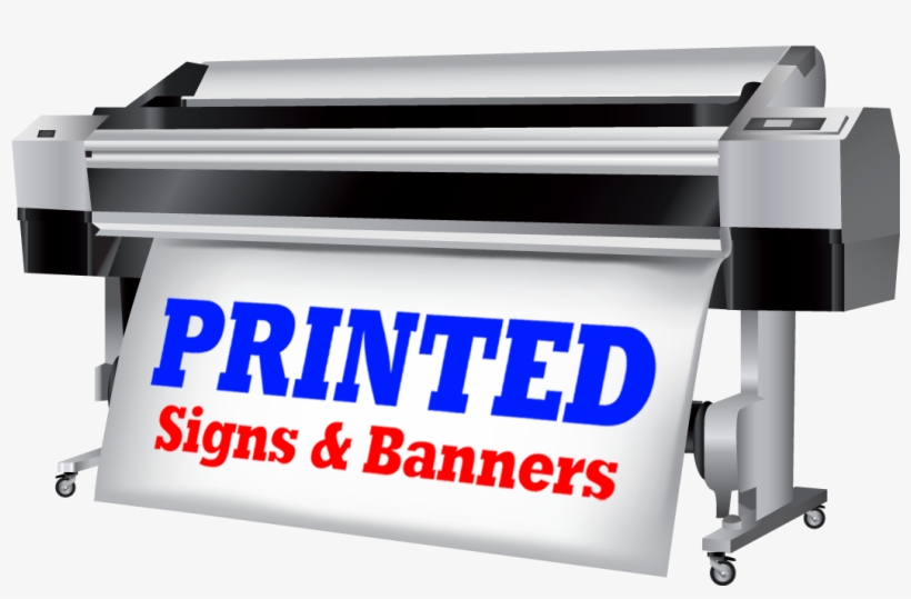 Custom Signs & Banners - Plotter Clipart, transparent png download