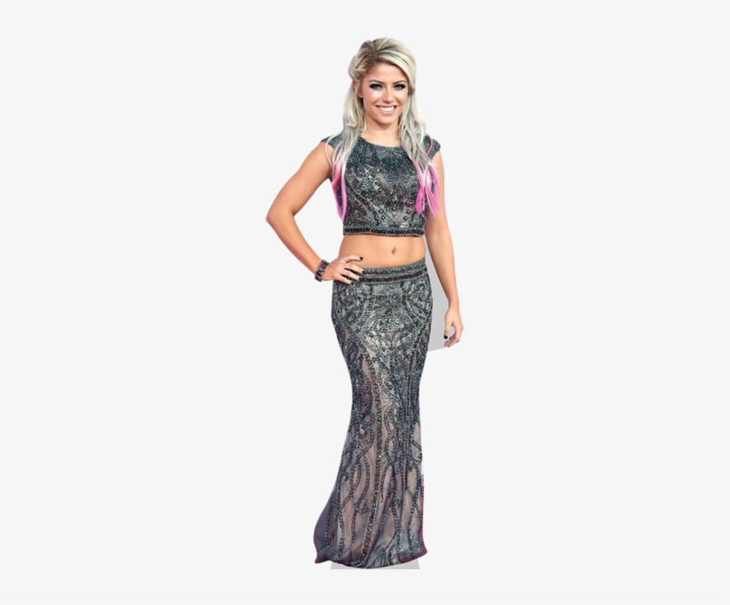 Alexa Bliss Cardboard Cutout - Silver, transparent png download