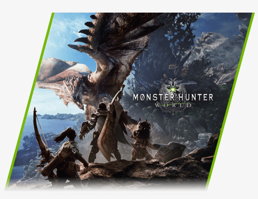 The Hunt Begins For A Limited Time, Buy A Geforce® - Capcom Monster Hunter: World (ps4), transparent png download