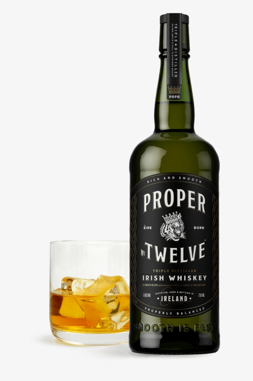 Twelve Irish Whisky - Proper Twelve Irish Whiskey, transparent png download