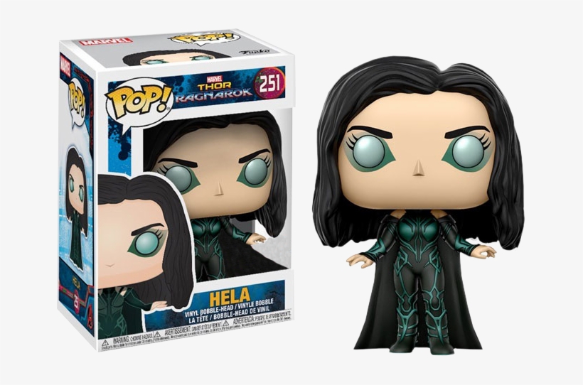 Thor Ragnarok Hela Unmasked Funko Pop Vinyl Figure - Funko Pop Thor Ragnarok, transparent png download