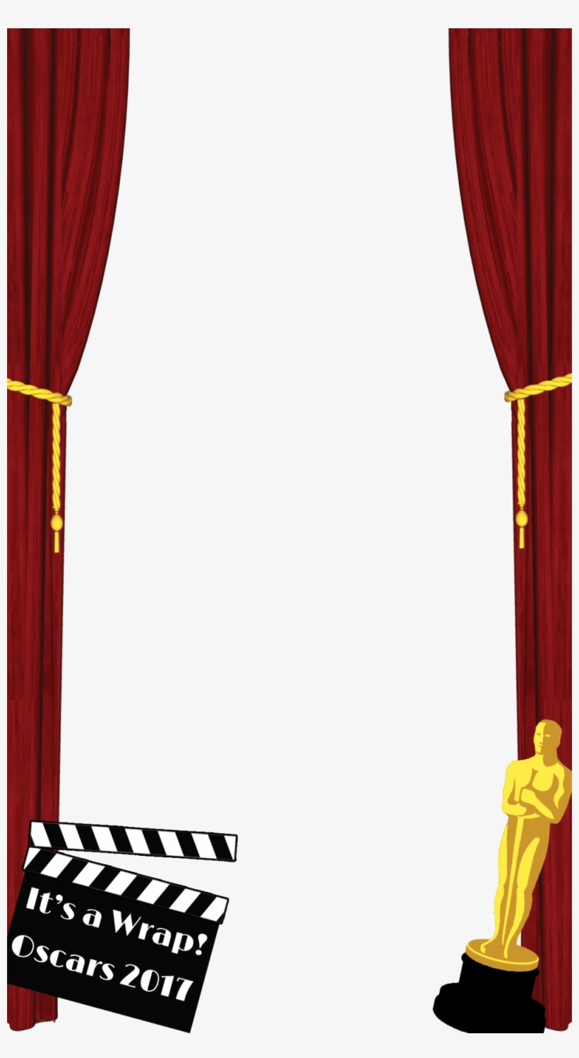 Oscar Geofilter Final - Theater Curtain, transparent png download