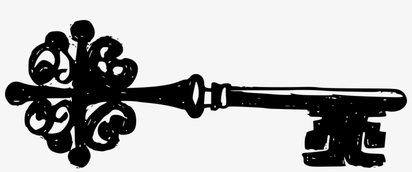 Free Download - Transparent Drawing Of Key, transparent png download