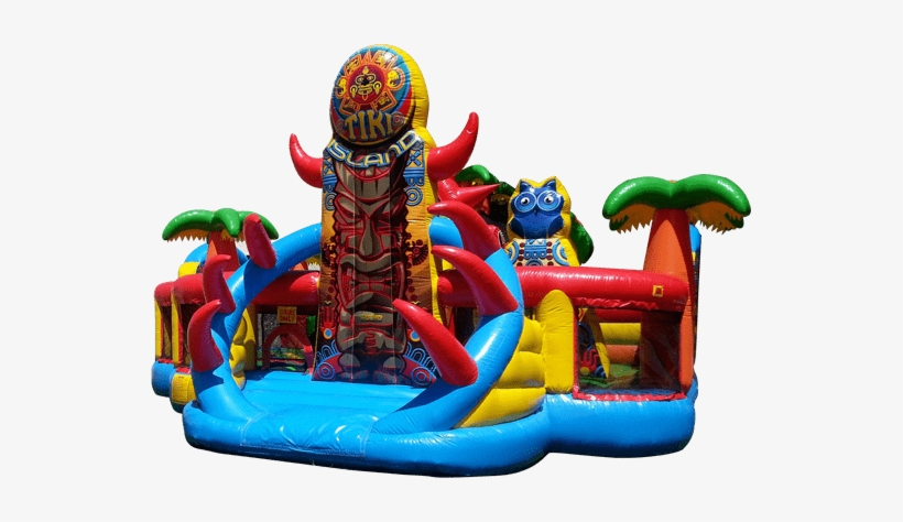 Tiki Island Playland - Inflatable Castle, transparent png download