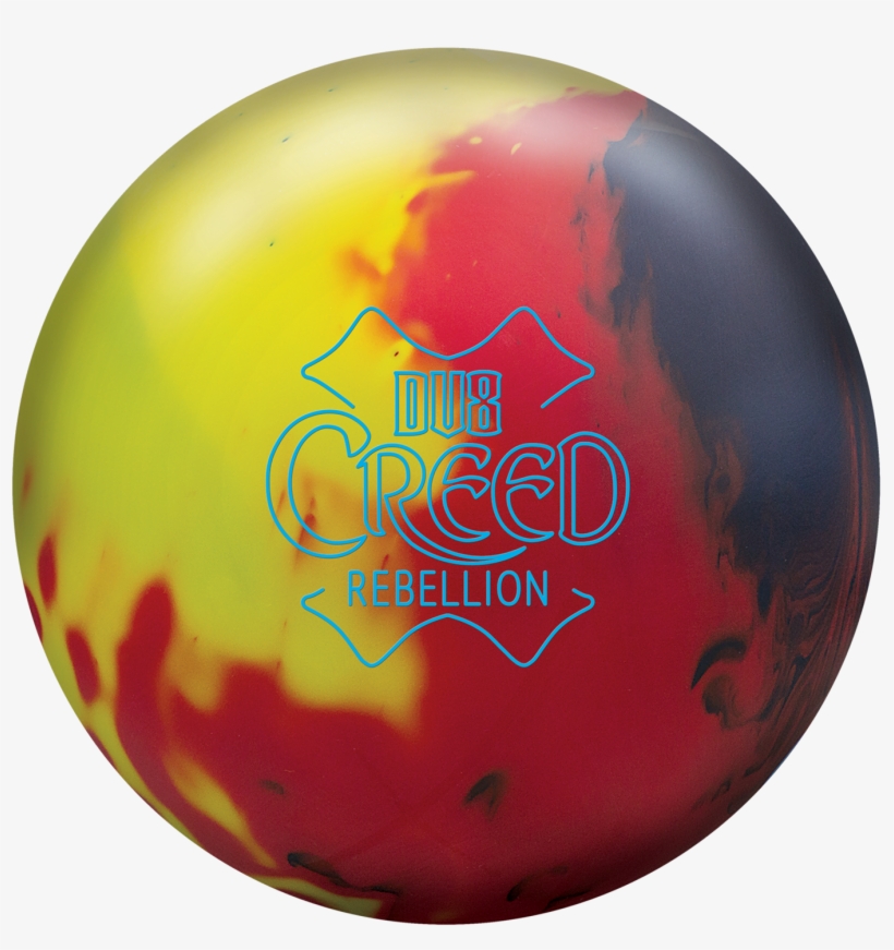 Dv8 Creed Rebellion Bowling Ball - Creed Rebellion Bowling Ball, transparent png download