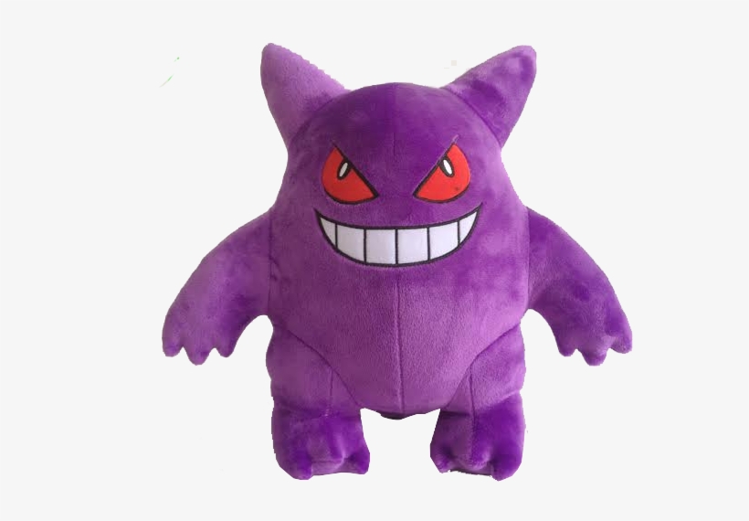 Pokemon 12" Gengar Plush - Stuffed Toy, transparent png download