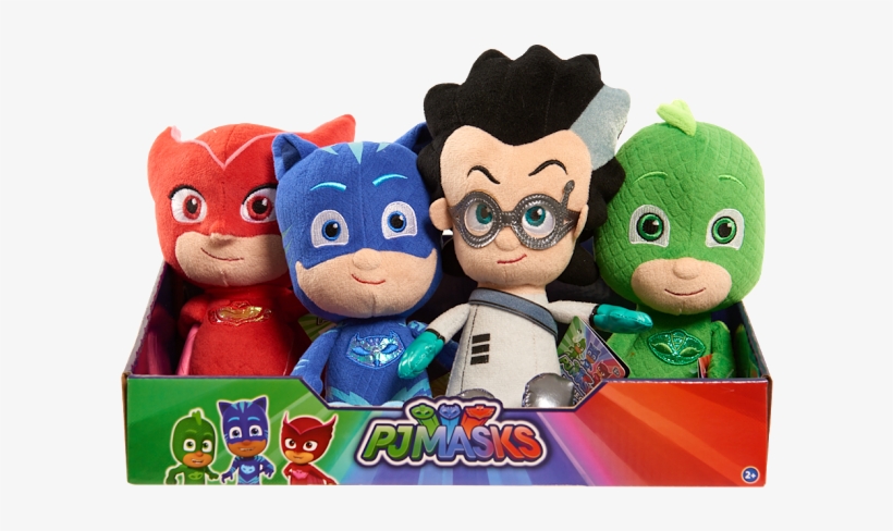 Pjmask - Just Play Pj Masks Collectible Figure Set (5 Pack), transparent png download