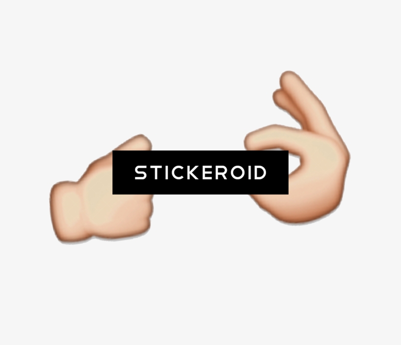 Hand Emoji - Tan, transparent png download